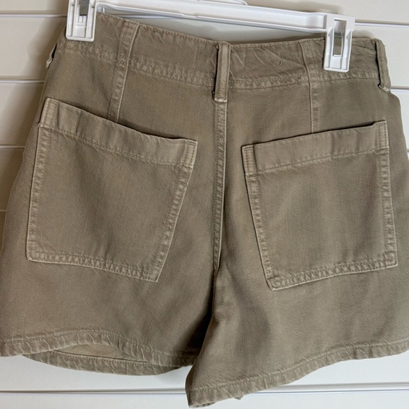 Women’s High-Rise Pleated Jean Shorts from Universal Thread - Picture 2 of 3